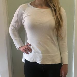 Lands' End Quarter Length Sleeve Top
